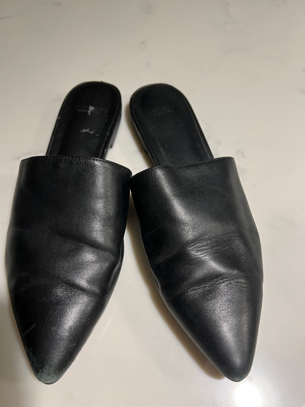 Vagabond Black Mule Slides 38 - Picture 2 of 8